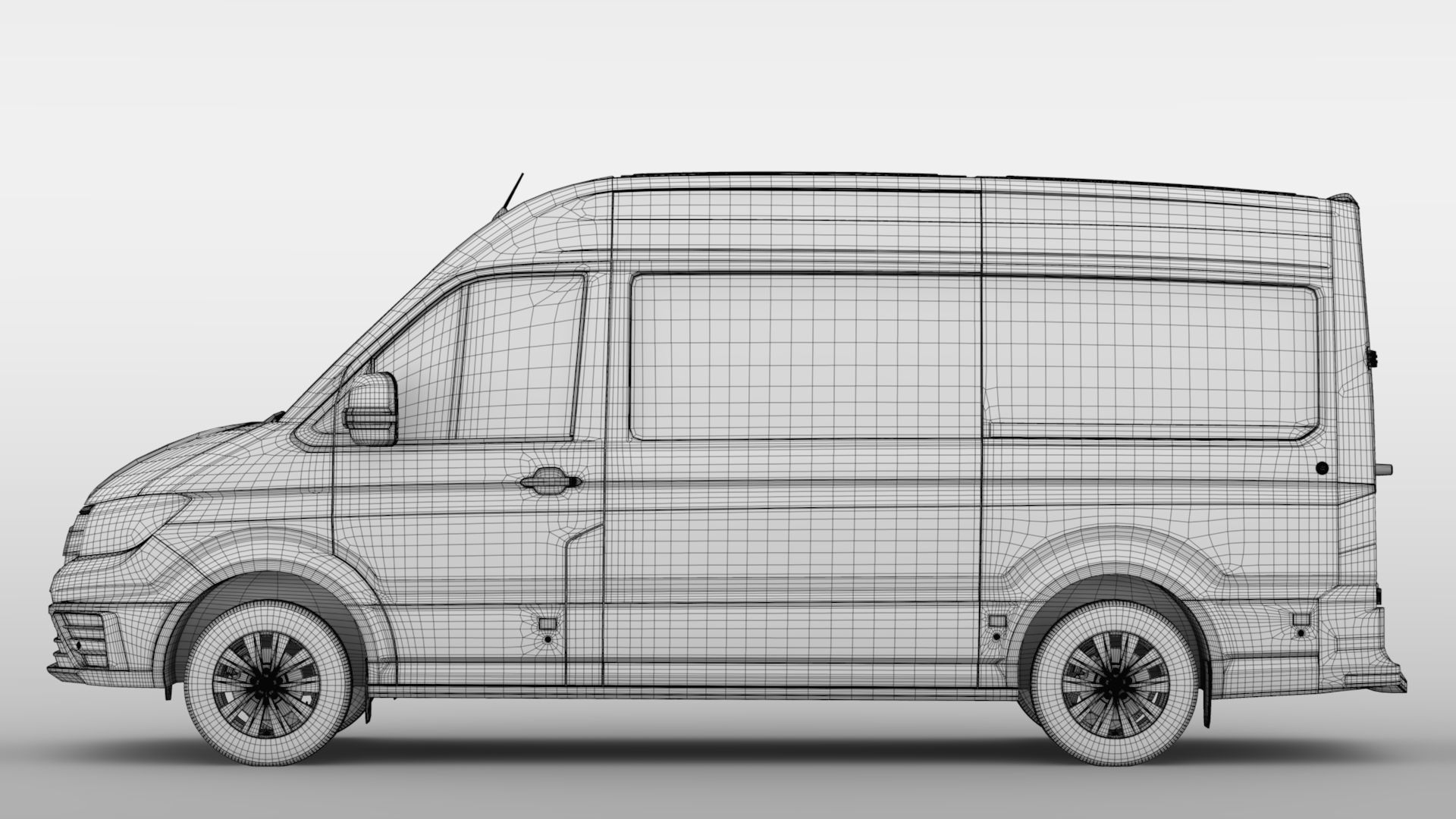 MAN TGE Van L2H2 2017 3D model_16