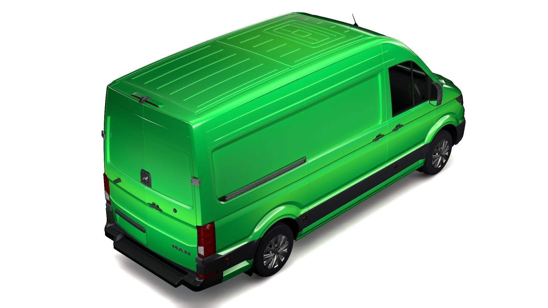 MAN TGE Van L2H2 2017 3D model_4