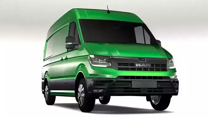 MAN TGE Van L2H2 2017 3D model