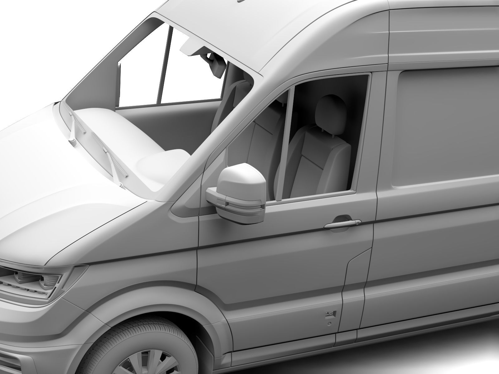 MAN TGE Van L2H2 2017 3D model_12