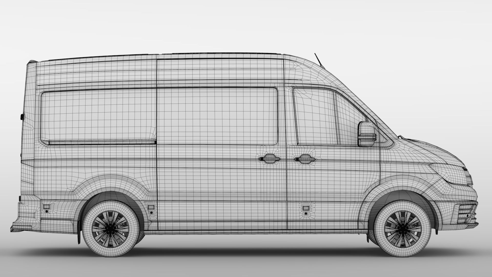 MAN TGE Van L2H2 2017 3D model_18