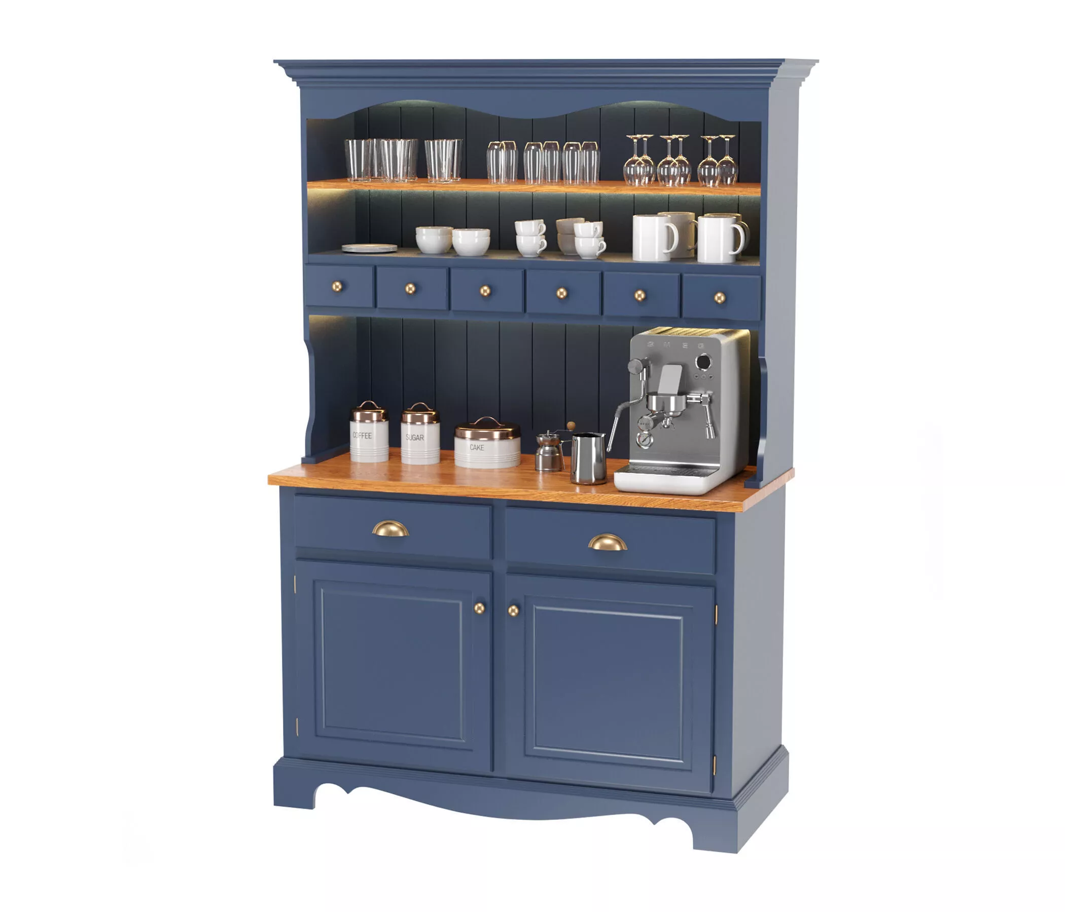 Coffee bar cabinet 3D model