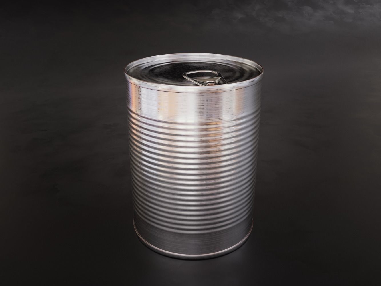 Tin Can Set 3D model_1