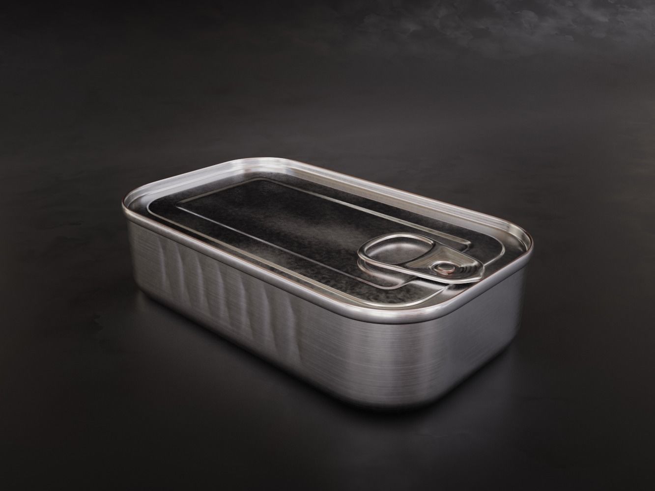 Tin Can Set 3D model_2