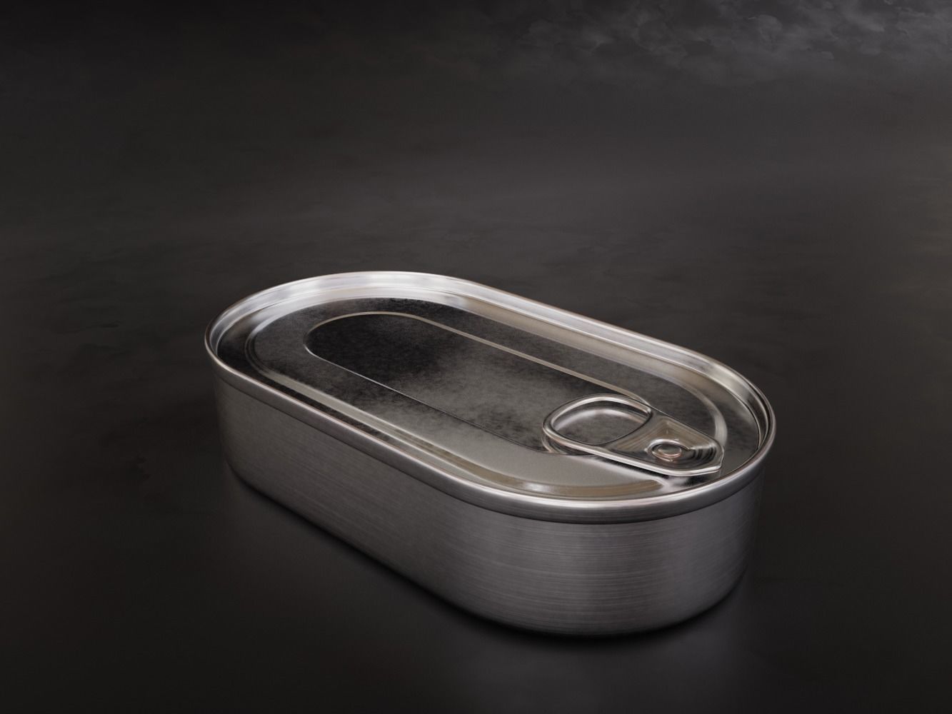 Tin Can Set 3D model_4