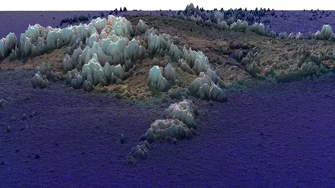 Oahu Island 3D model 3