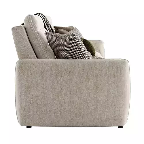 Reverie Performance Fabric Motion Recliner Sofa 3D model 6