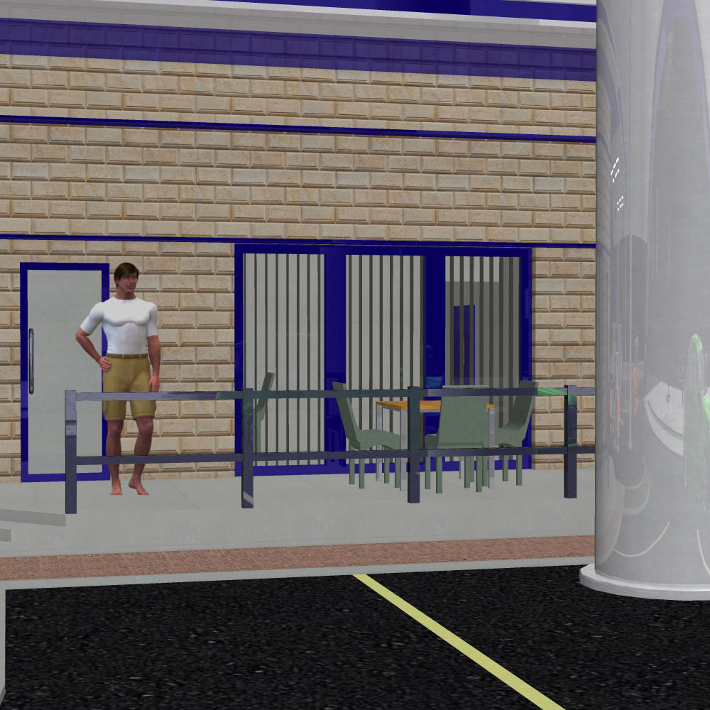 VP Gas Station 3D model_7