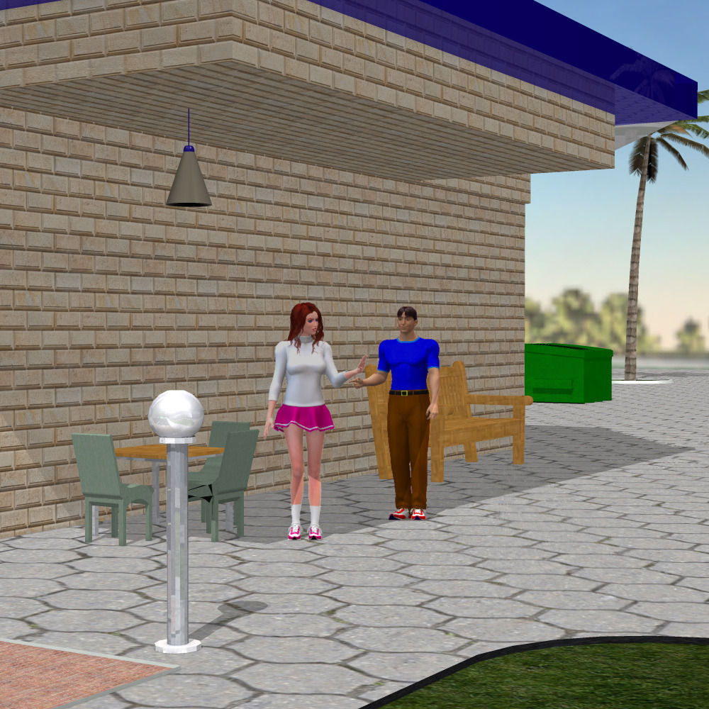 VP Gas Station 3D model_8