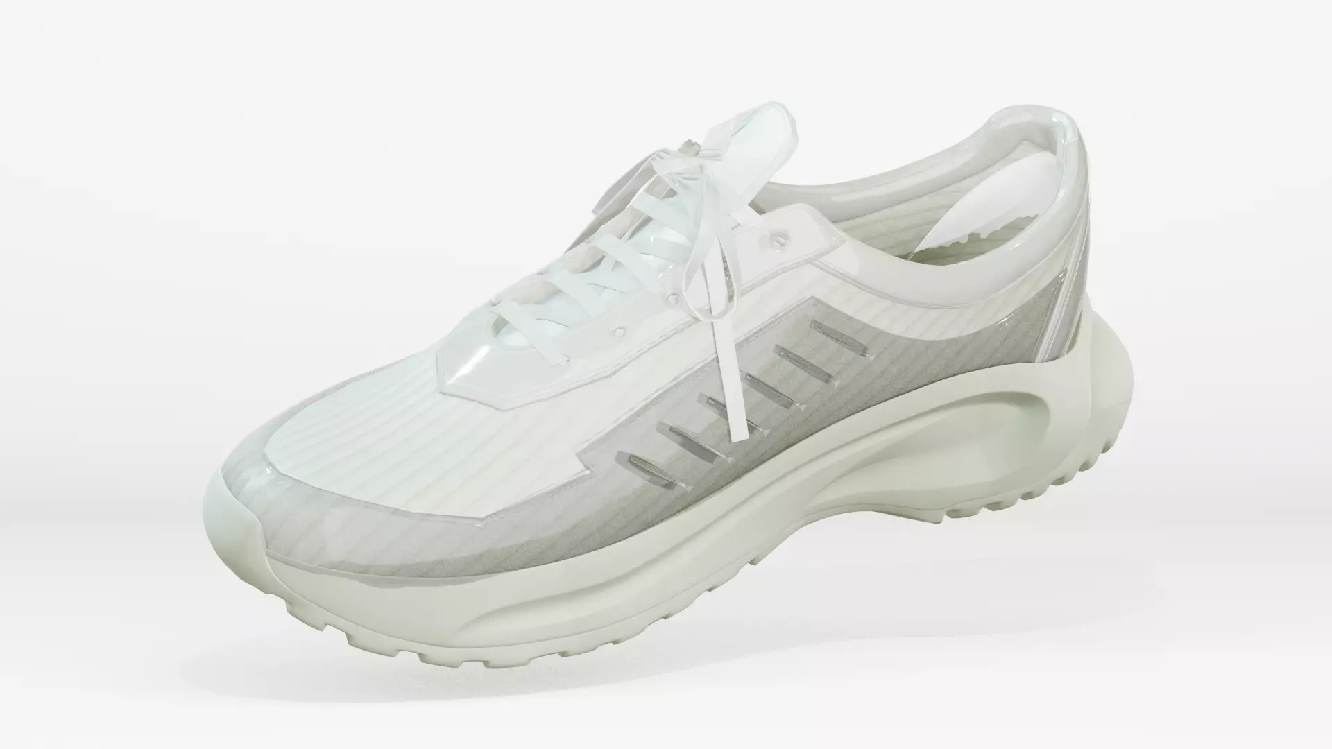 Running Sneakers 3D Model - Athletic Sports Shoes 3D model