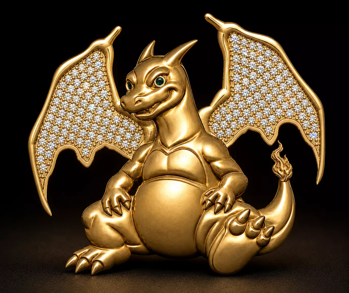Dragon Pendant 3D print model