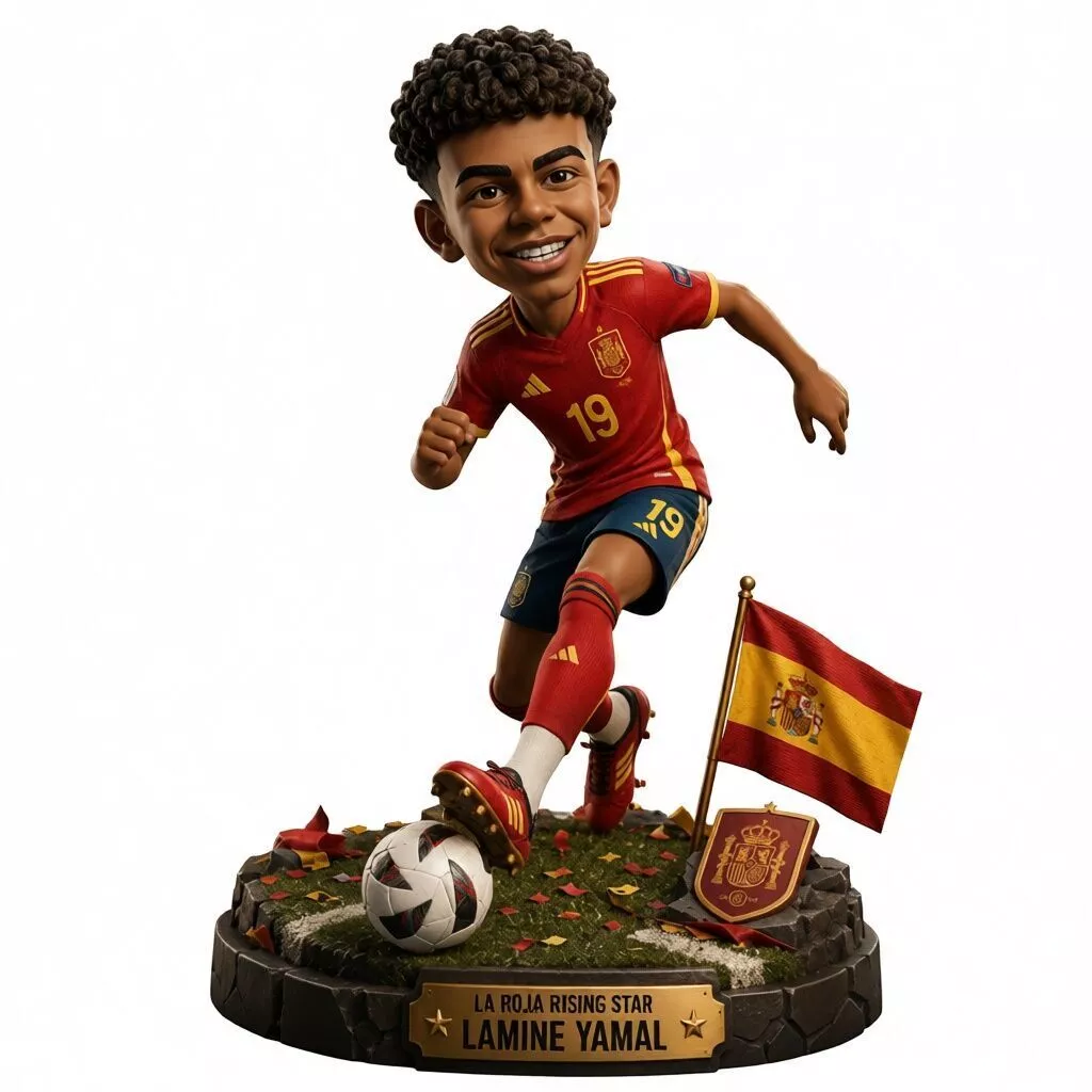 lamine yamal Collectible Figure 3D print model 3D print model