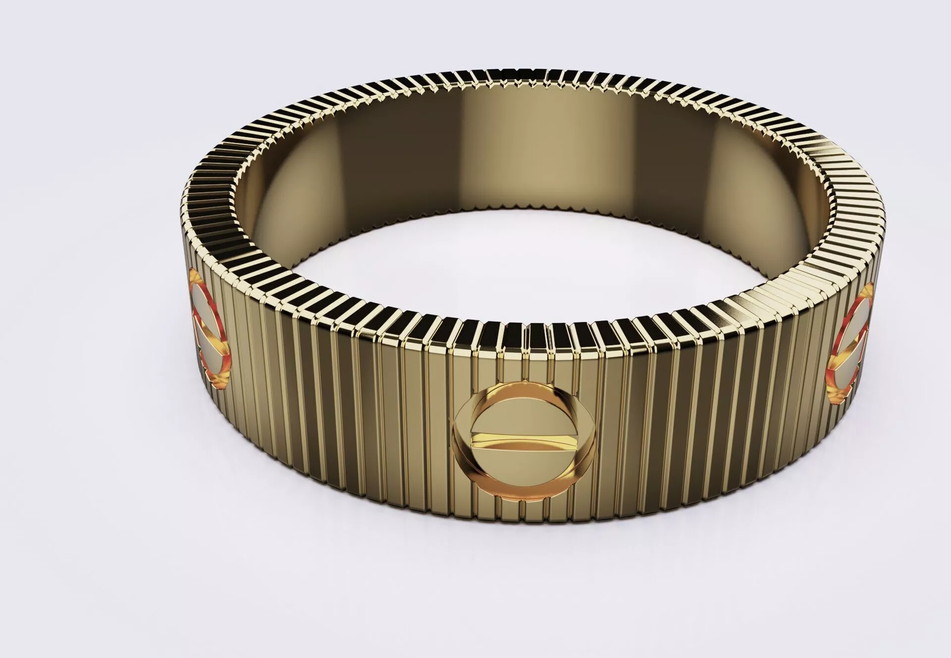 Ring unlimited Love de cartier 3D print ALL SIZE N01 3D print 3D print model