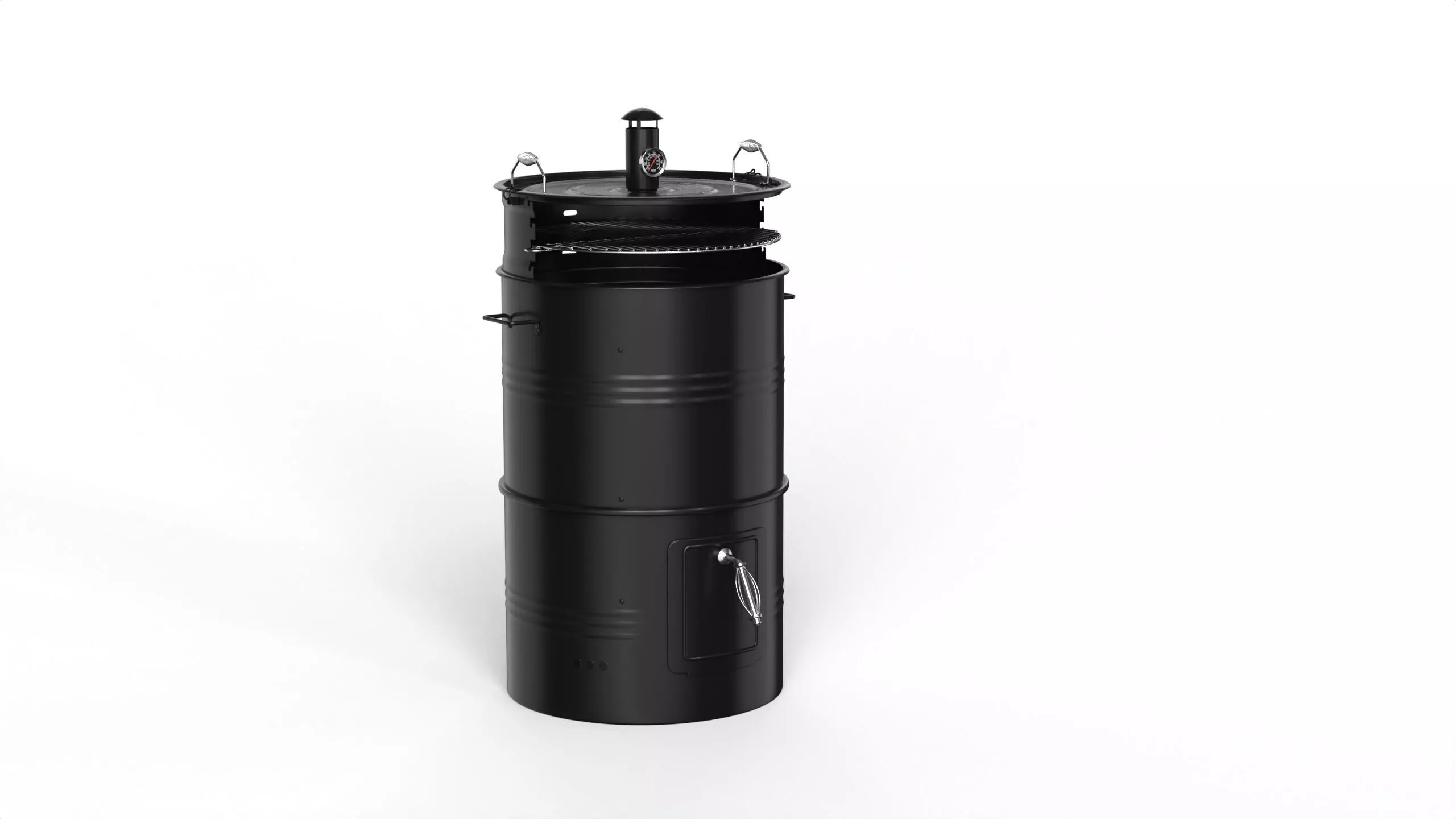 Mayer Barbecue Grill Barrel 3D model
