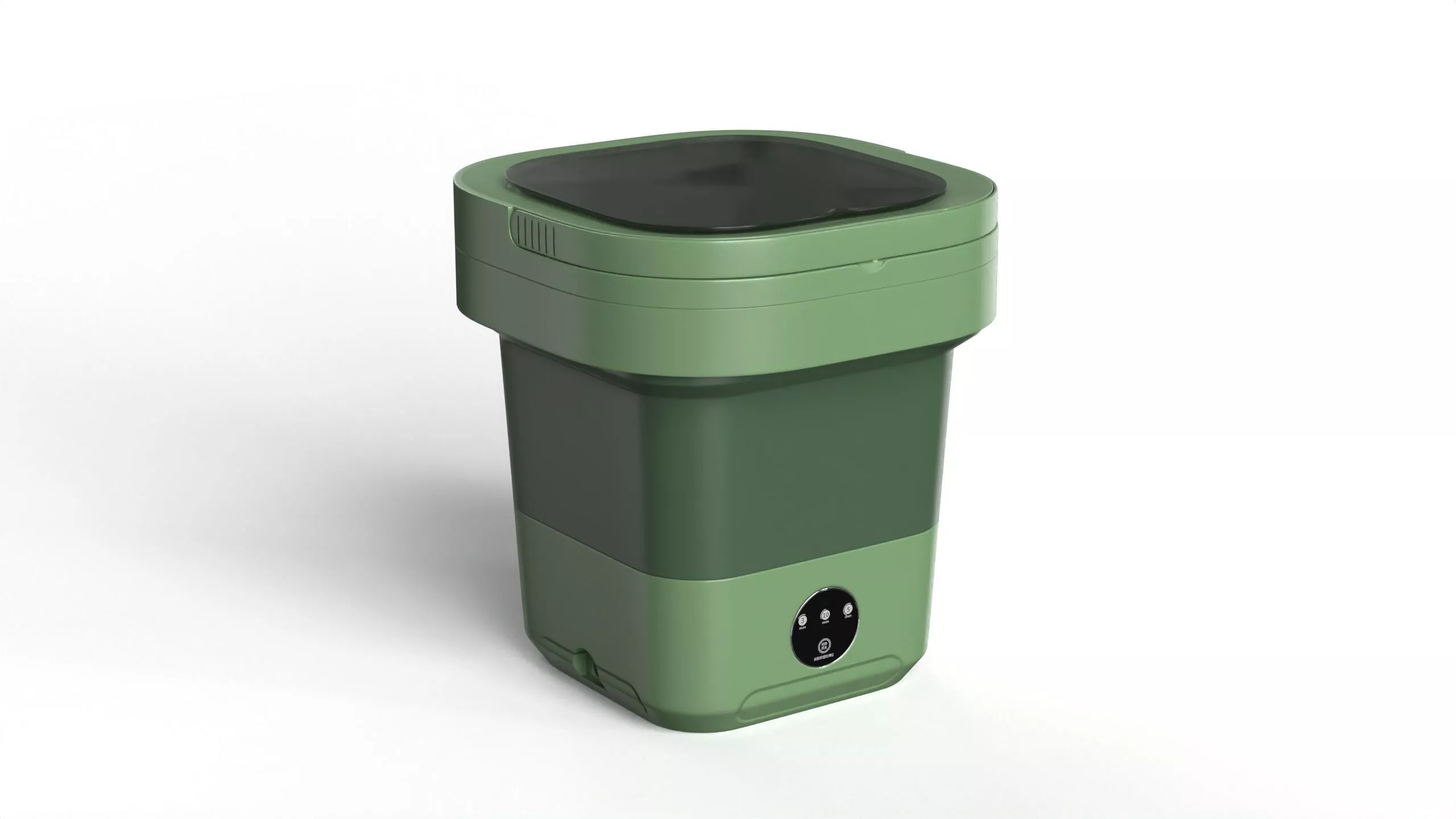 Portable Mini Washing Machine Low-poly 3D model