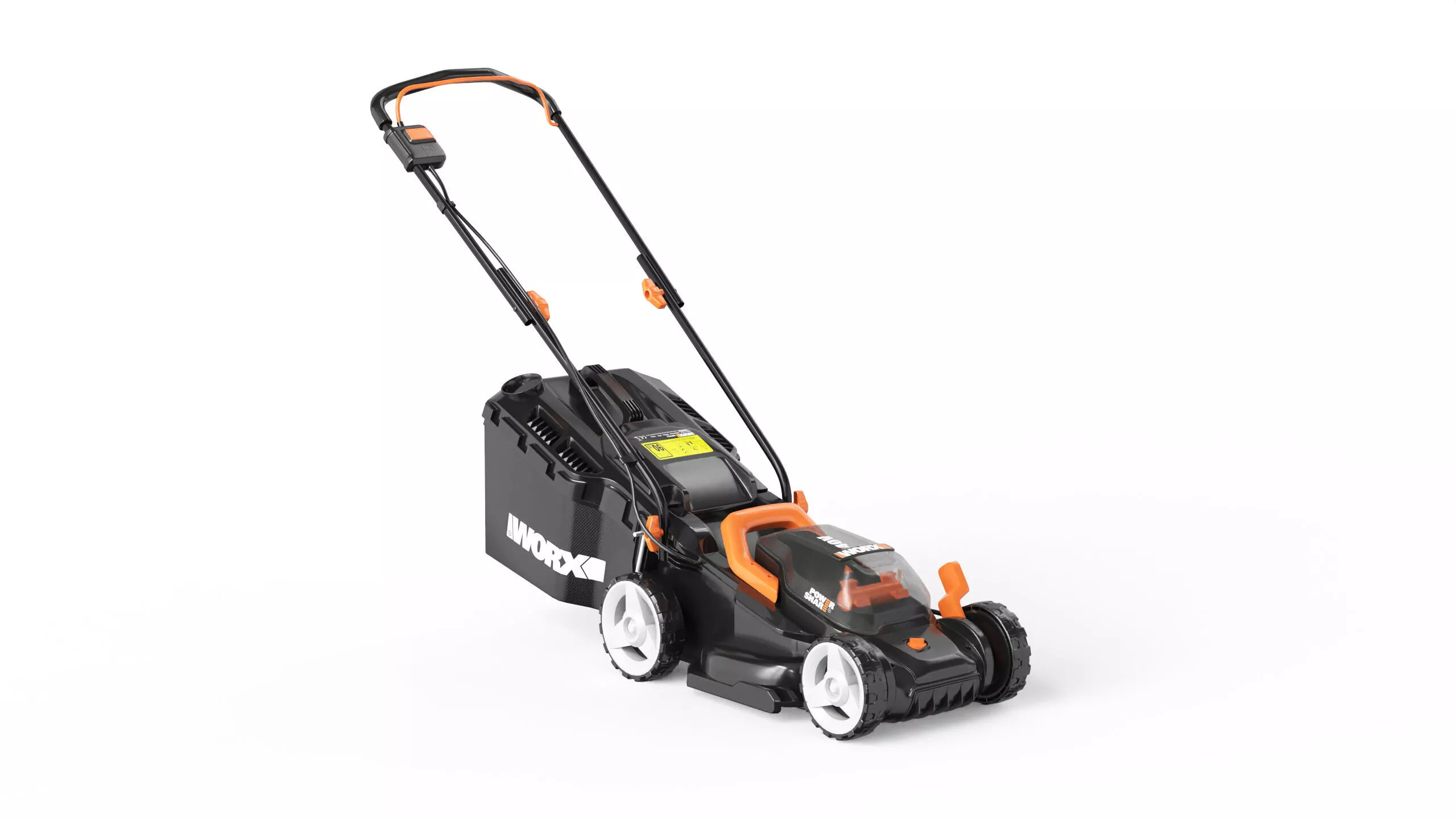 40V PowerShare Cordless 34cm Lawn Mower 3D model