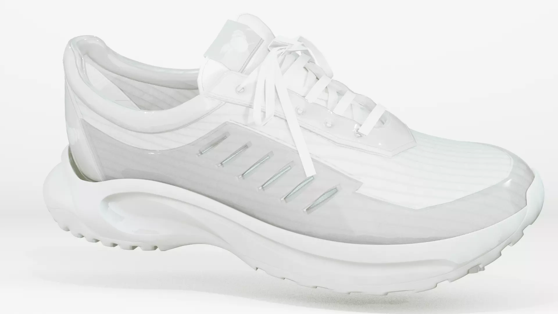 Women Running Sneakers - Athletic Sports Shoes 3D model