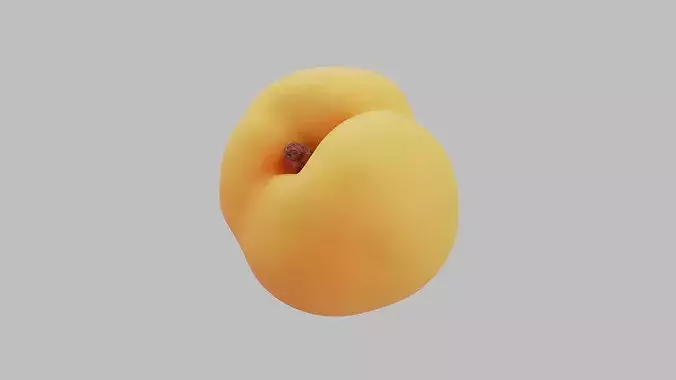 Apricot - High Quality 3D Model