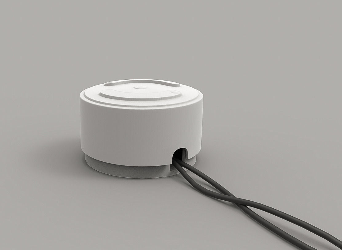 Anti-Dust Earphone Cover Box 3D print model_2