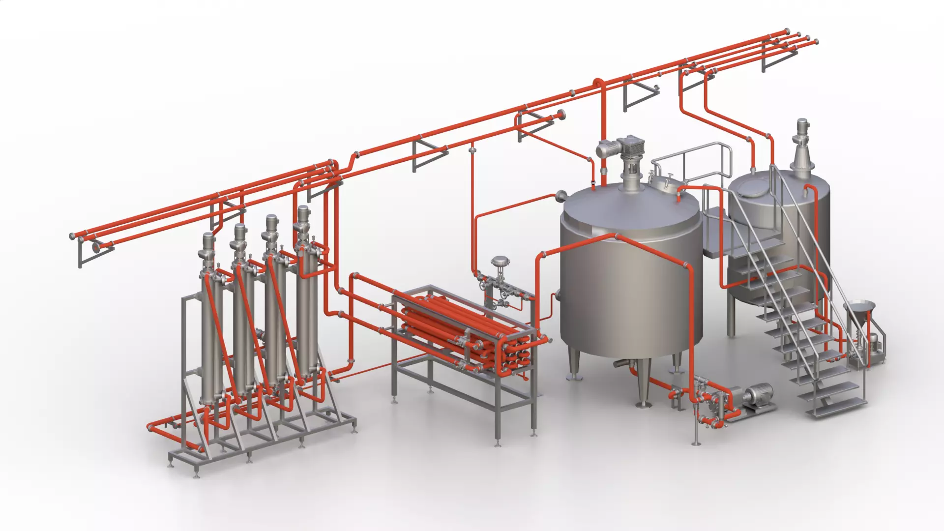 Petrochemical Process Unit Vol 10 3D model