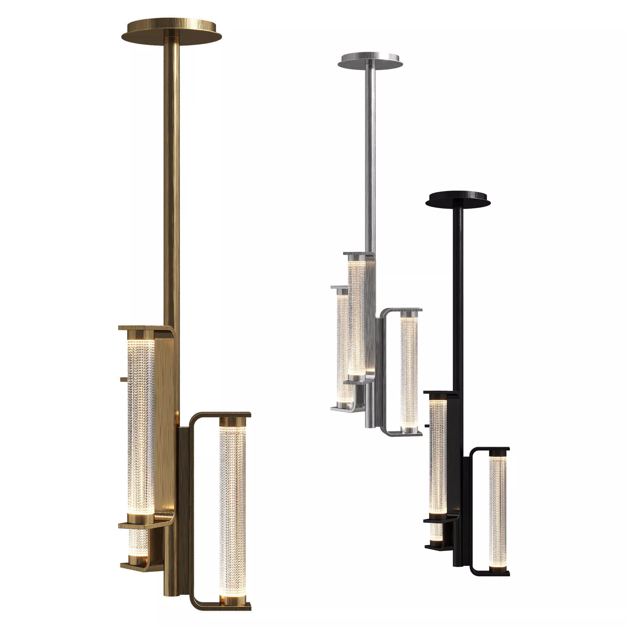 Oasis Stradivari Collection chandeliers Low-poly 3D model