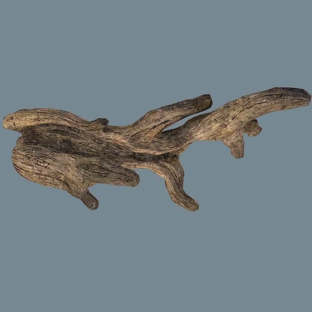 Snag 02 Low-poly 3D model_5
