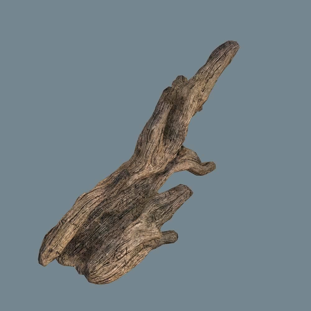 Snag 02 Low-poly 3D model_13