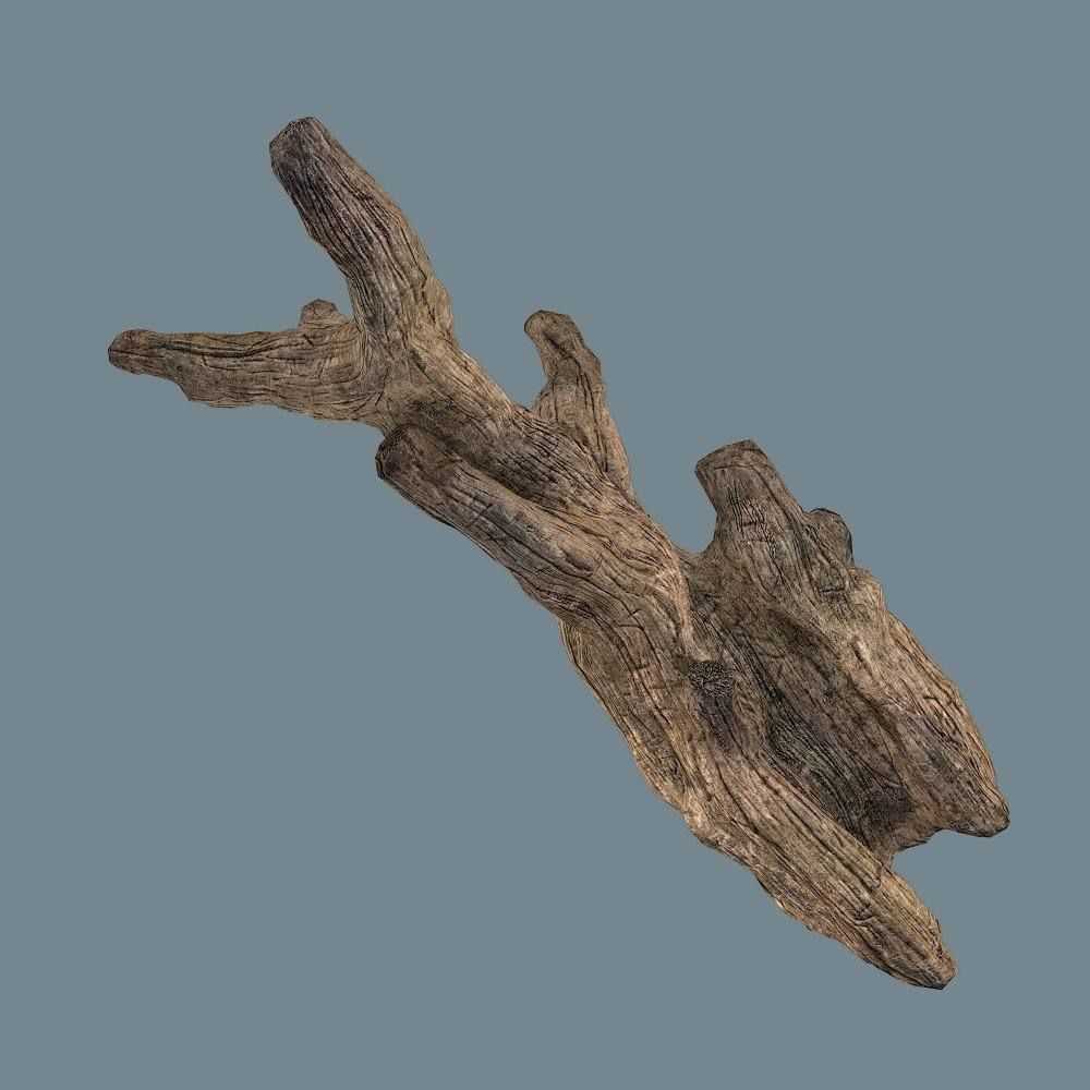 Snag 02 Low-poly 3D model_9