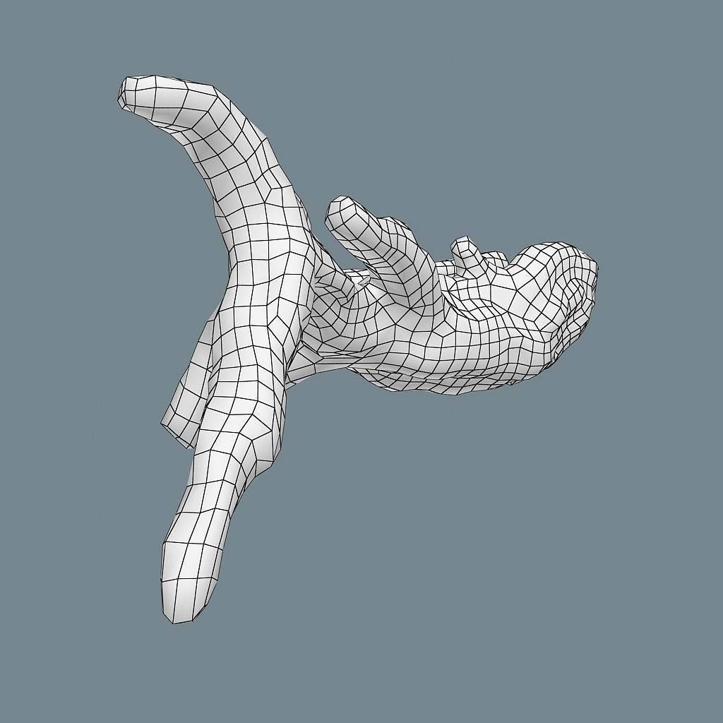 Snag 02 Low-poly 3D model_18