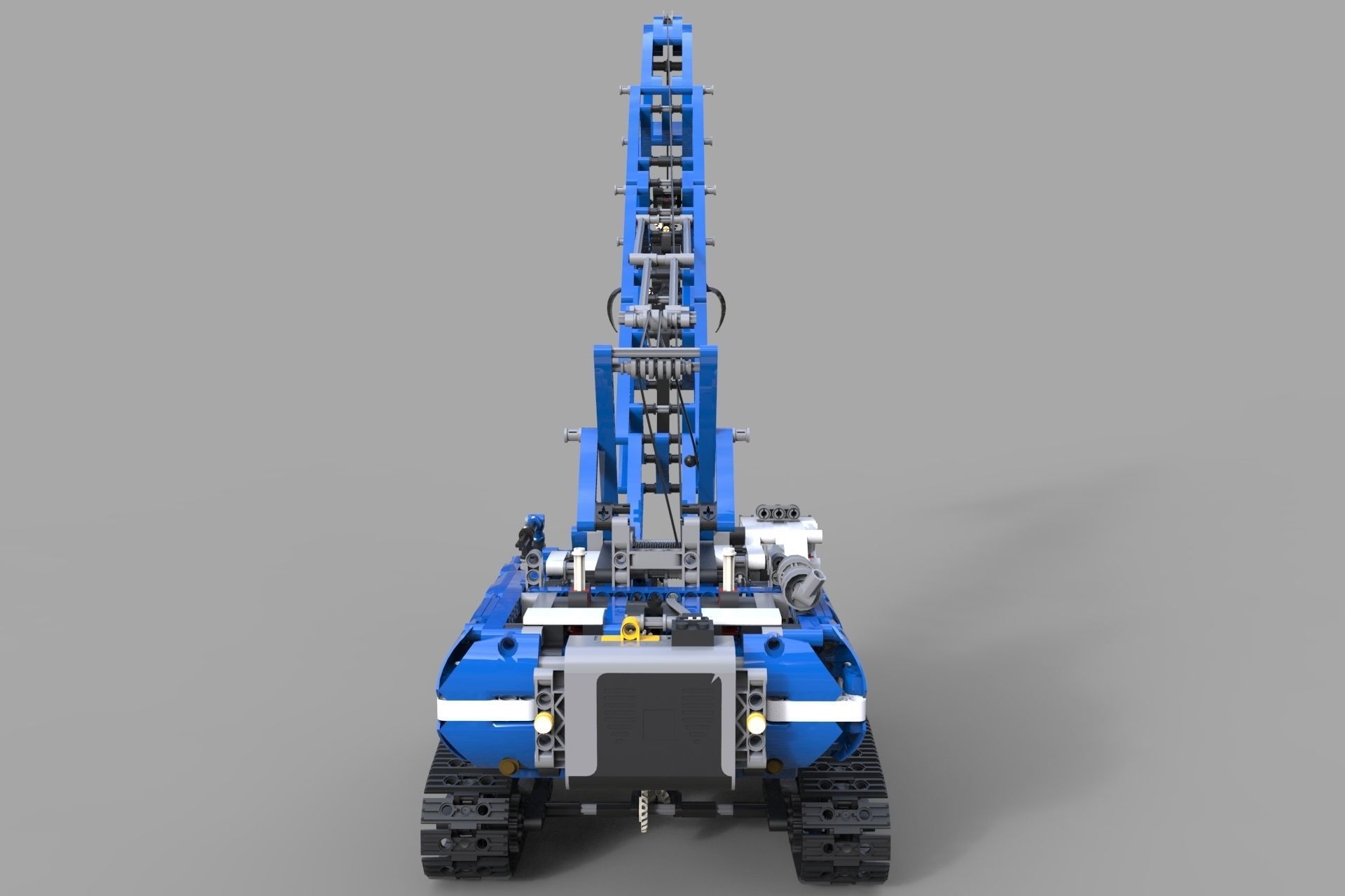 Lego Crawler Crane 3D model_5