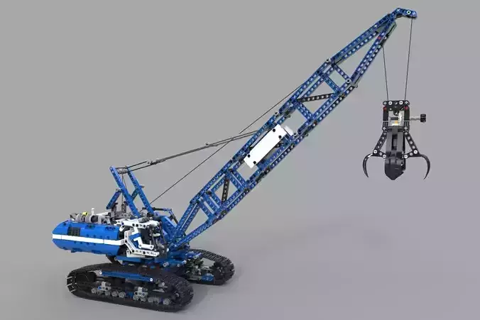 Lego Crawler Crane
