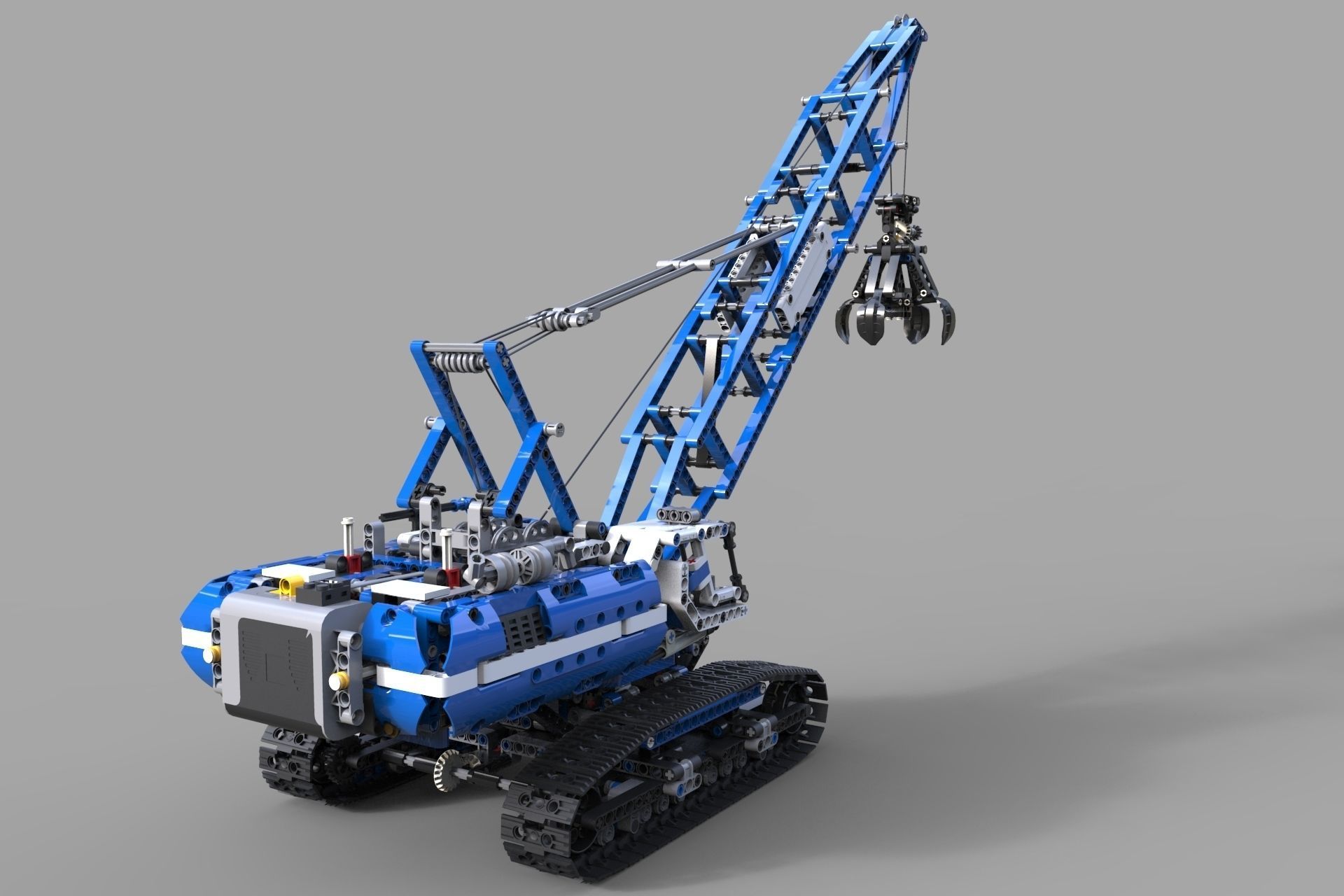 Lego Crawler Crane 3D model_6