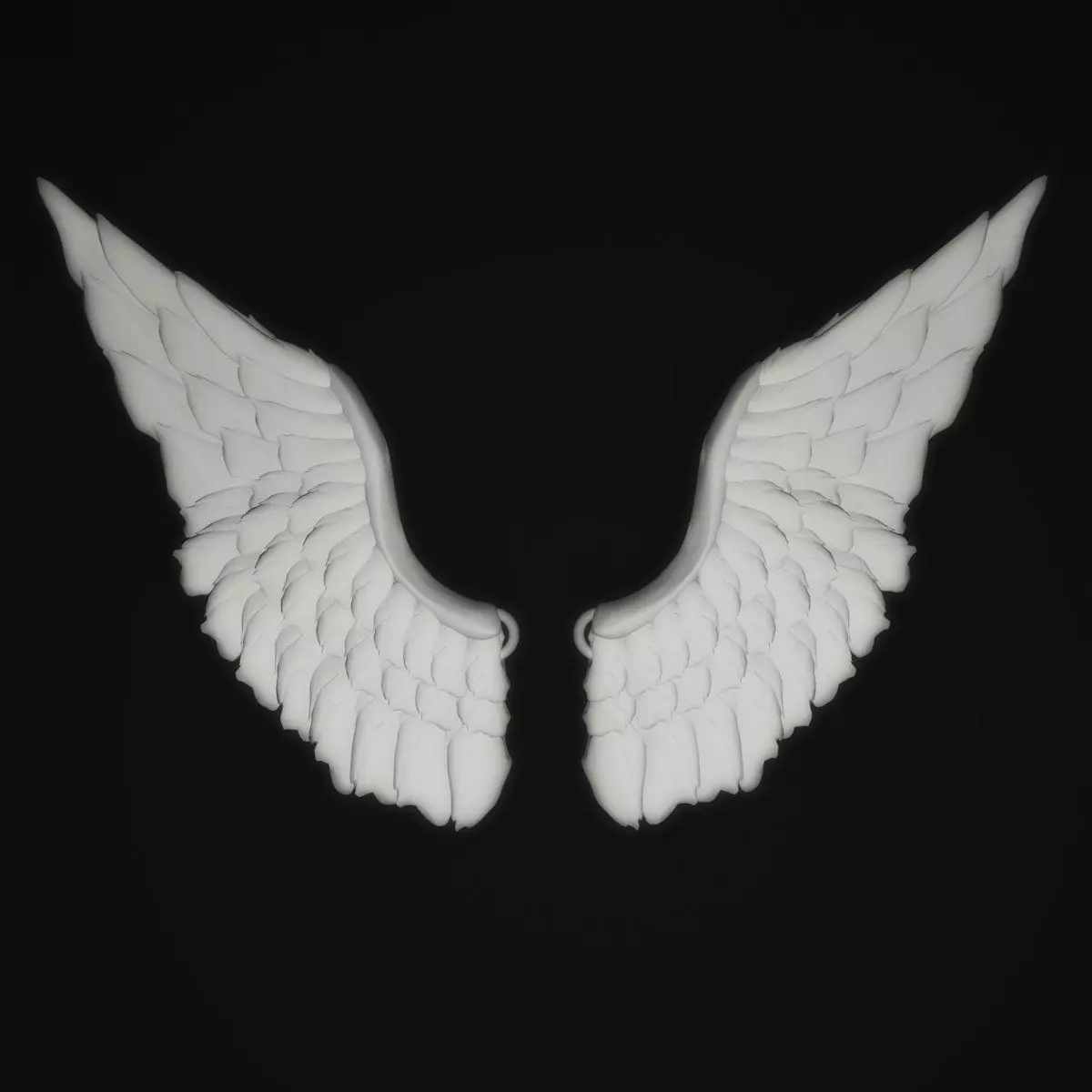 Angel Wings 3D print model_0