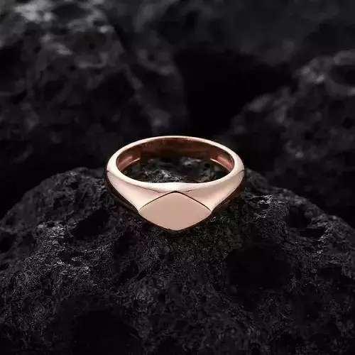 Jewelry Signet Ring v29 S Size