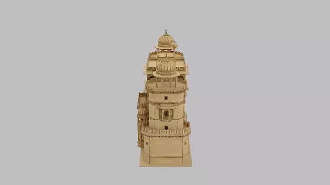 Ornate Gateway 3d Model - High Quality 3D Model
