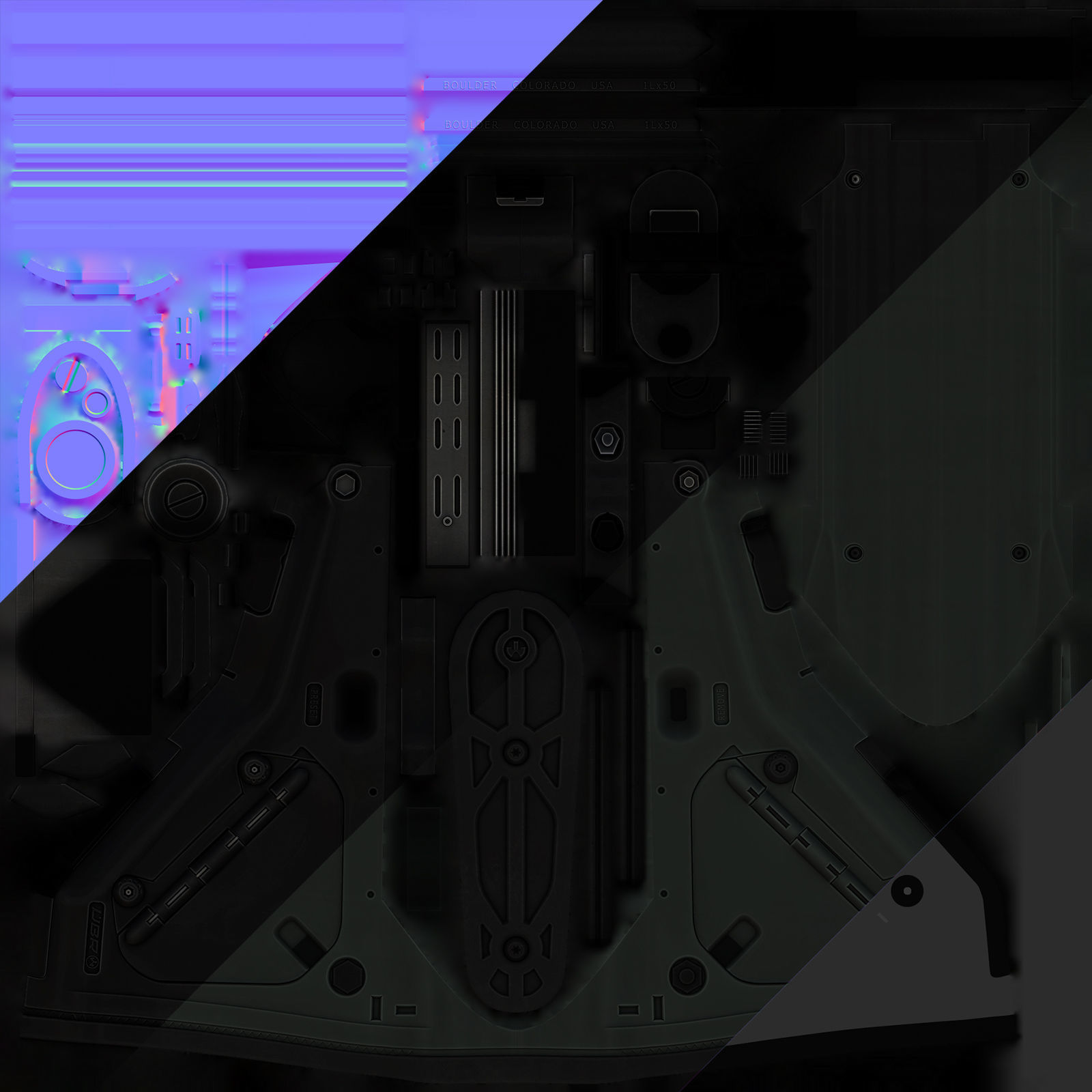 ubr stock Low-poly 3D model_34