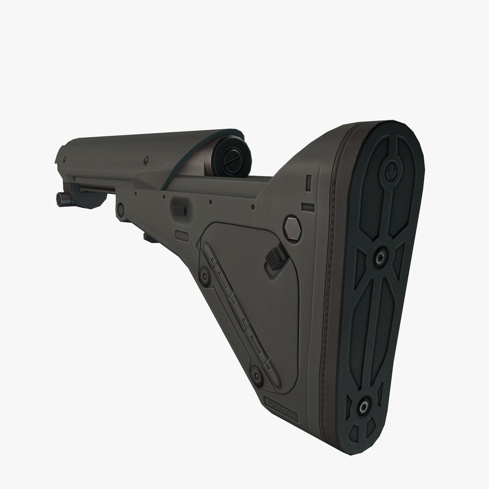 ubr stock Low-poly 3D model_7
