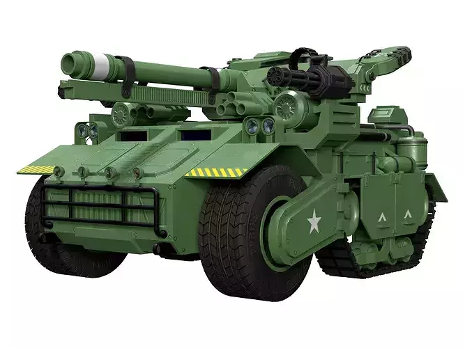 Half-track APC-2-Forest-Clean
