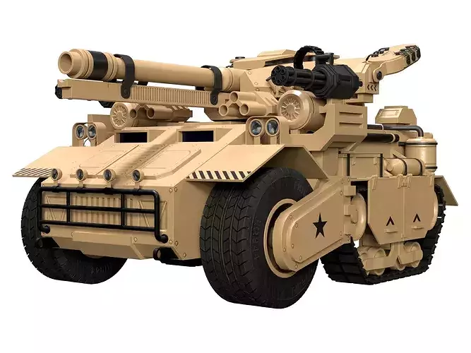 Half-track APC-2-Desert-Clean