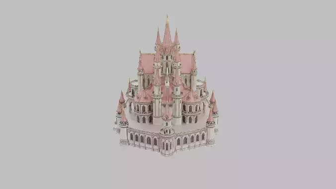 Castle 3d Model - High Quality 3D Model