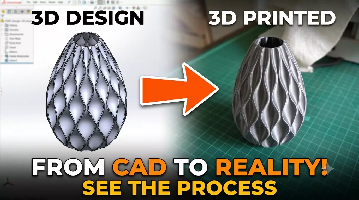 FLOWER VASE 3D print model