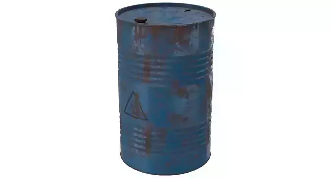 Barrel 1 Lowpoly oil