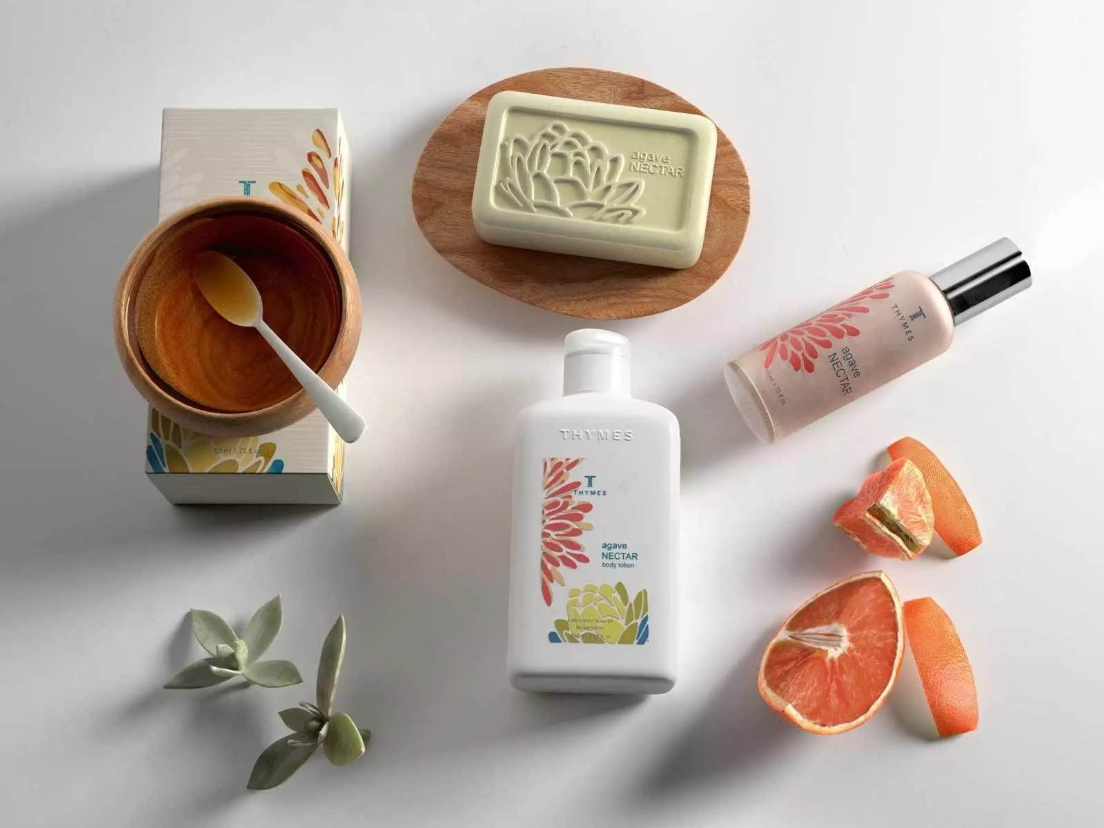 Agave Nectar Skin Care Products 3D model_0