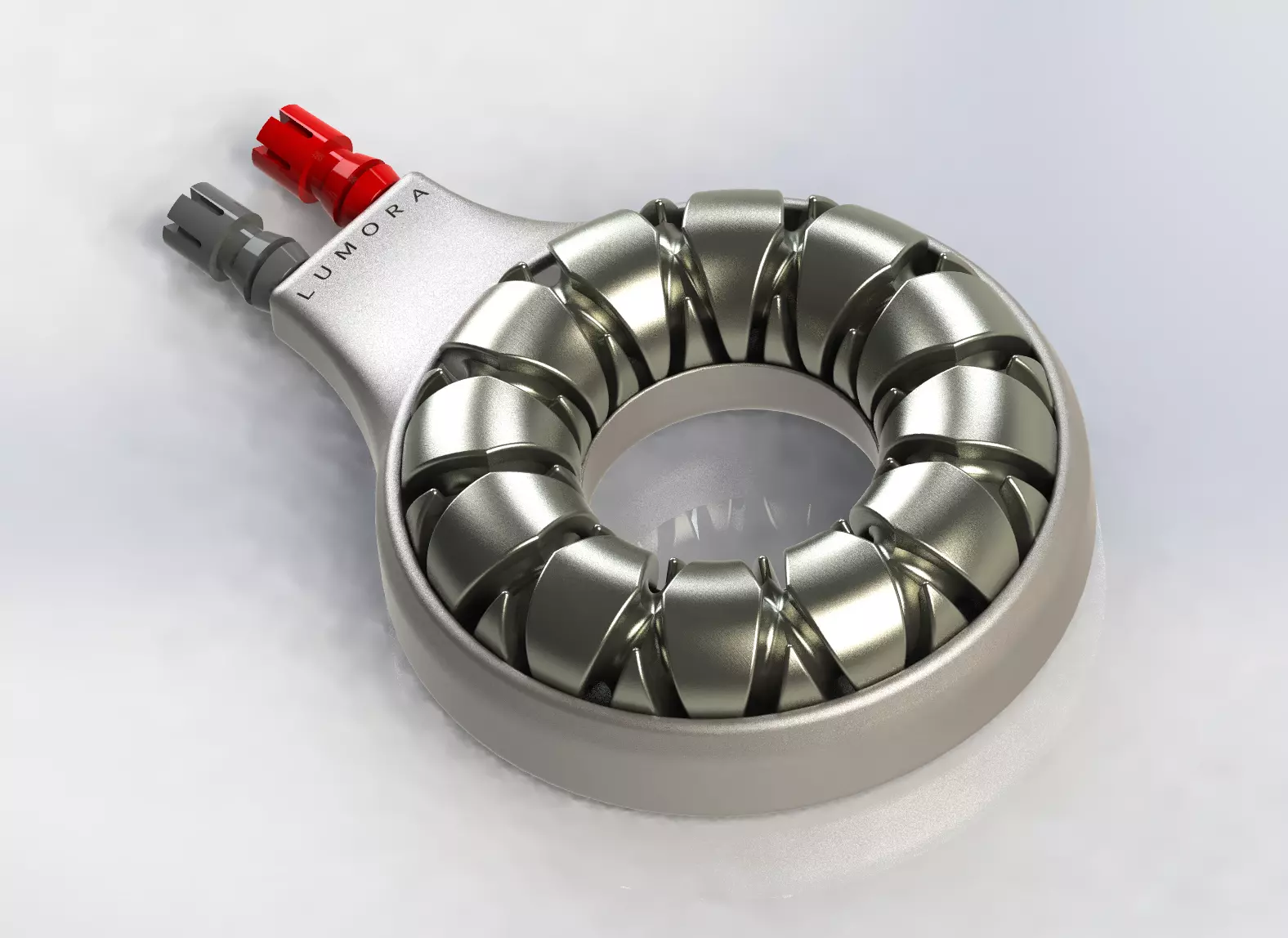 LUMORA OBSIDIAN Core Harmonic Vortex Coil Spiral STL 3D print model