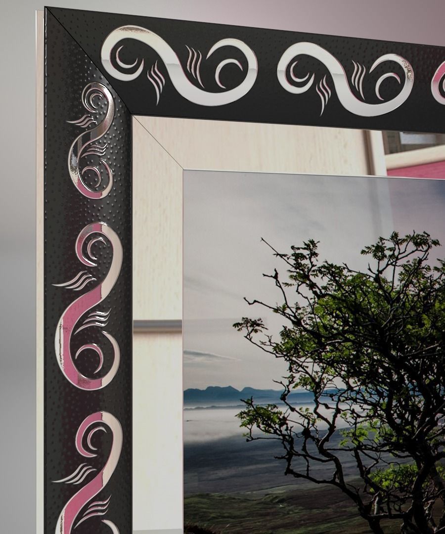 A collection of Frames - Set I Low-poly 3D model_5