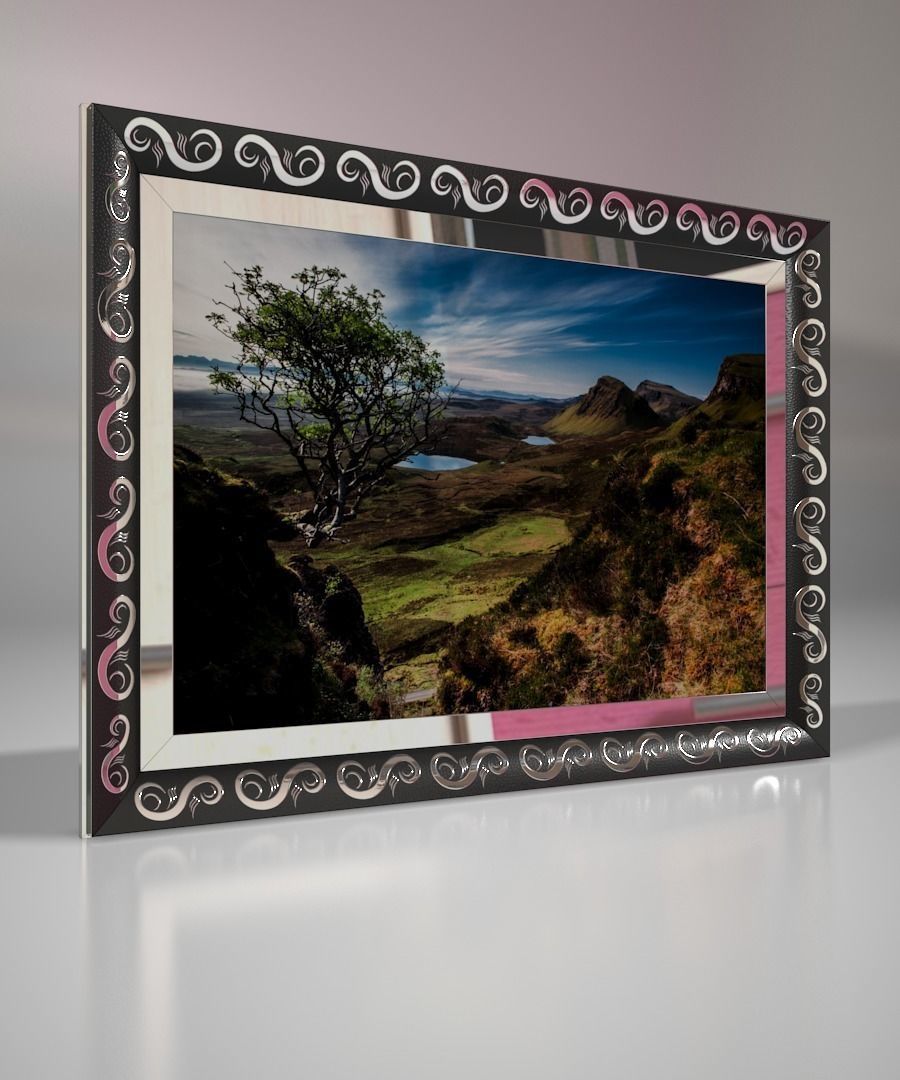 A collection of Frames - Set I Low-poly 3D model_4