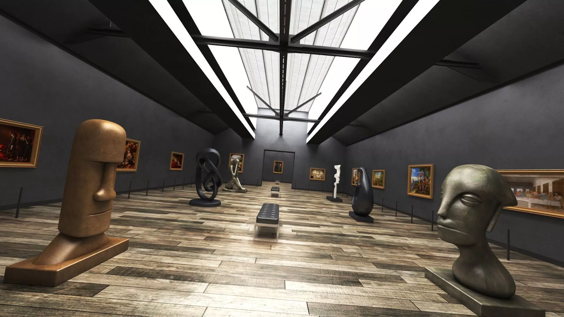Art Gallery 1 3D model