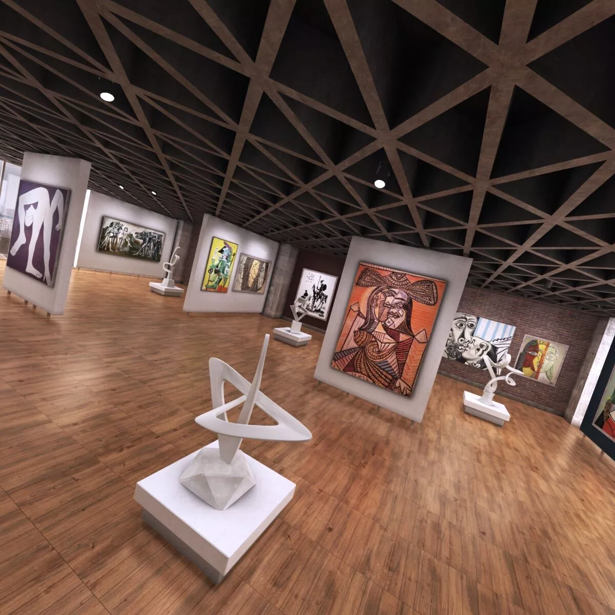 Art Gallery 3 3D model