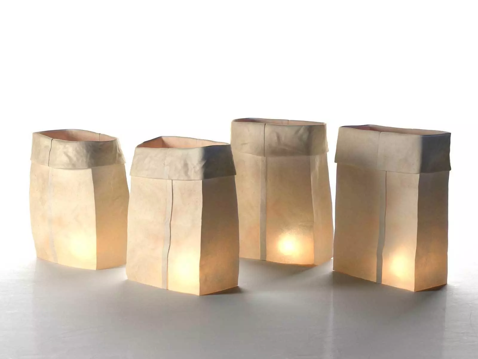 Farolitos Lights 3D model
