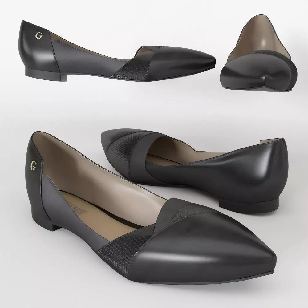 Female Shoes 3D model_0